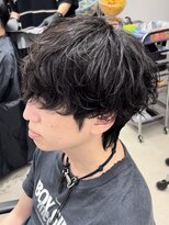 テテ風シャドウパーマゆるめパーマ韓国ヘア波巻きツイスト名古屋