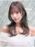 韓国ヘアウルフレイヤーカットハッシュカットハイレイヤー