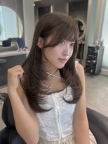 バレットプラス 銀座(VALETTE+)&nbsp;透明感ベージュ×ザクザクレイヤー