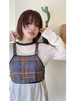 エクテ(ecouter)&nbsp;ノンジアミンカラー×チェリーブラウン