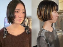 骨格・髪質に合わせたボブ・ショートカット