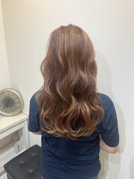 ヘアコレクション アンジュ(Hair collection Unge) オレンジベージュカラー＊