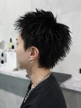 ラベル 渋谷(LAVEL) スパイキーショート/メンズパーマ/ピンパーマ/メンズカット