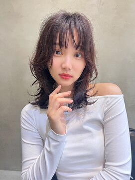 エイミー(Aimee) Aimee 町田　ラフパーマ×ラベンダーアッシュ