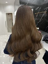 ラピス 渋谷本店(Lapis)&nbsp;オリーブブラウン/ブリーチなし/ダブルカラー/髪質改善/韓国風