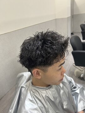 ビカムメンズヘアー 栄店(become men's hair) スパイキーパーマ