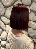 ヴィーナス 山手店(Ve-nus)&nbsp;切りっぱなしボブ/ショートボブ/レッドブラウン