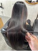 髪質改善ストレート