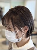 丸みベリーショートボブ