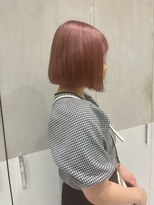 ガリカ 横浜(Gallica) ケアブリーチ/ハイトーンピンクベージュカラー