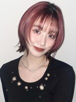 ダブルトーキョー シブヤ(W-TOKYO SHIBUYA)&nbsp;【顔周りウルフ】ウルフカット ハイトーン