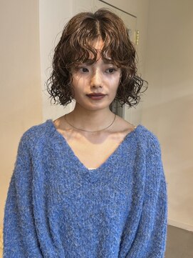 くるくるボブパーマ