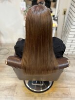 クッキー ヘアーアンドメイク(COOKIE Hair&Make)&nbsp;【COOKIE】透明感ブラウン×つやっとまとまる美髪ストレート