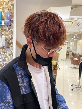 フラッグヘアー 博多駅前店(Flag HAIR) メンズニュアンスパーマルーズパーマシャドウパーマ