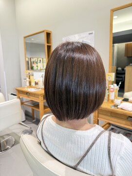 ファム 楽々園店(femme) まとまりやすさNO.1ボブ!!