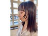 バングカット#前髪カット#おくれ毛カット#シースルーバング¥2200→¥1980