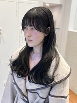 シュク 高円寺(SYUK)&nbsp;顔周り/レイヤー/後れ毛/サイドバング/前髪【SYUK高円寺】kanna