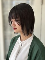 マッシュマシェラ(MASHU MACHELA) ぱつっとボブ/艶髪/ボブ/顔周りカット
