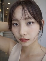 ヌヌ 渋谷 原宿 明治神宮前(nunu)&nbsp;レイヤーカットウルフカットボブグレージュオリーブべージュ