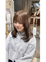 エッセ 大阪梅田茶屋町店(esse) 【梅田】柔らかベージュ×フェイスレイヤー