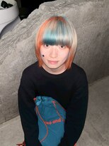 ロテサカエ(Lote.Sakae)&nbsp;着物ヘア/大人ガーリー/ダークアッシュ/似合わせカット/栄
