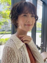 ジアン バイ ミルボン 西宮ガーデンズプラス(GIEN by milbon) パーマショート/ショートパーマ/ラフパーマ/マッシュパーマ