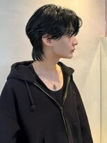 ネーム バイ グロー 大宮(NE:M by GLROW) men's/メンズ/ニュアンスウルフパート/メンズパーマ/顔周り/大宮