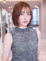 ケアリー 志木(Carelly) デザインカラー/レイヤーカット/ウェットヘア/オリーブベージュ