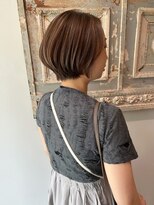 アンユヘアー 与野駅前店(unu.hair)&nbsp;[30代40代50代60代]ショートボブ/ハイライト
