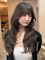 グリンバイアルティナ 八王子店(Grin by artina)&nbsp;ヘーゼルミントベージュバタフライカットミントブラウンB2