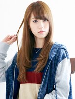 美容室ソラ 小岩店(sora)&nbsp;重めバング×サラツヤ内巻きロングレイヤー☆【小岩】