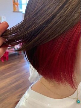 リップヘアー(Re:p hair) インナーカラー
