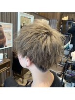 ヘアーアンドリラックス 十日市場店(hair & relax y-21) ベージュミルクティーマッシュ