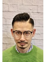 銀座マツナガ 新宿野村ビル店&nbsp;スキンフェードでバーバースタイル