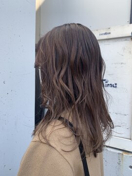 ロイジー(roijir) 【roijir 表参道】艶カラー☆ラベンダーグレージュ