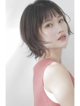 モード ケイズ 塚口店(MODE K's) オンバングショート　[塚口/塚口駅/ショートボブ/髪質改善]