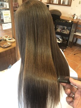 アミュゼラヴィ(amuser ravie) 髪質改善/ミルクティーベージュ/シルキーベージュ