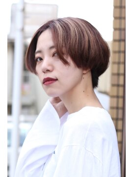 バサ 新所沢店(BASSA) マッシュショート×ハイライト