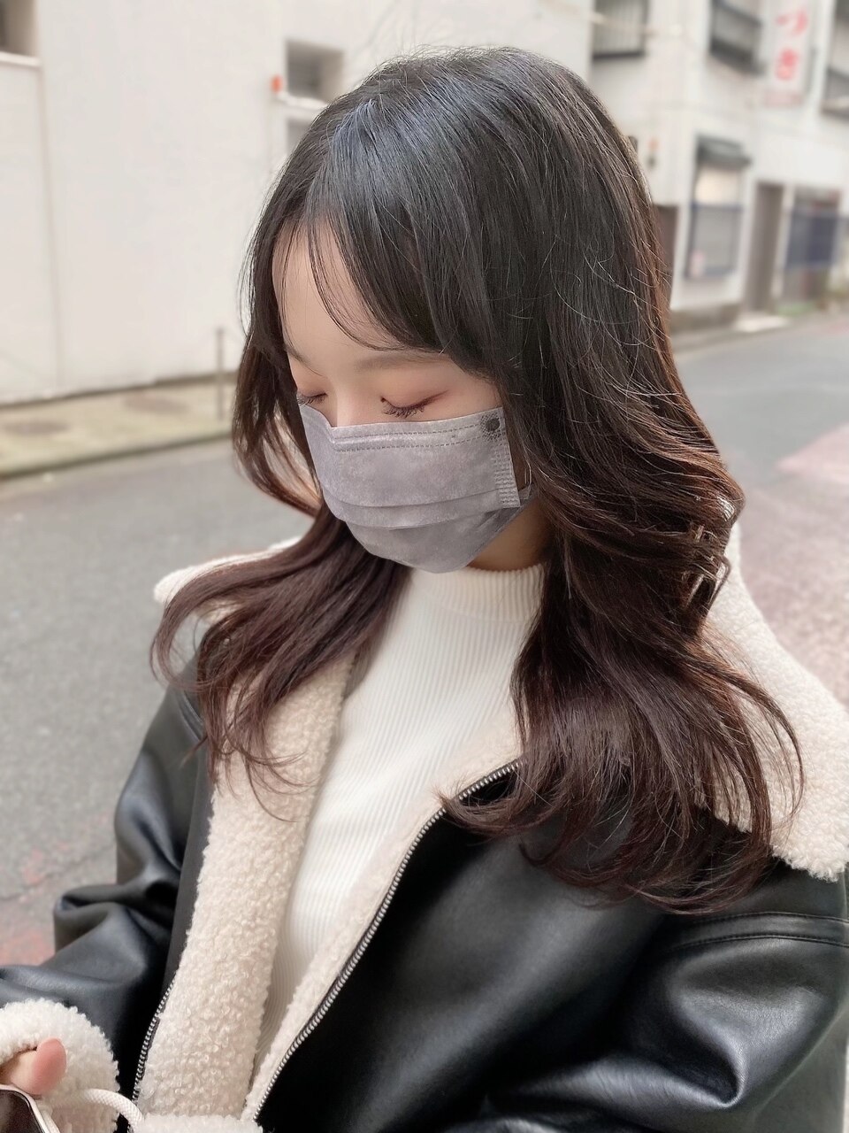 シールエクステ　韓国風に！ ♡エクステビフォーアフター♡ エクステ韓国ヘア✨ 綺麗に