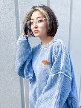 レトン 銀座(leton) ビタミンカラー/フェイスフレーミング/インナーカラー/オン眉