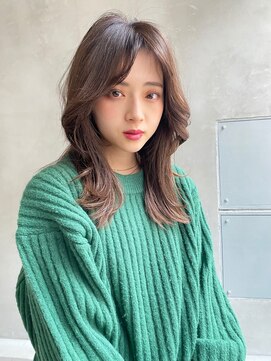 エイミー(Aimee) Aimee町田 かきあげスタイル×ナチュラルブラウン