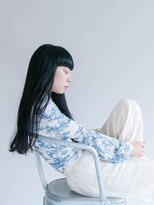 ココ 鷹匠(COCO) ロング・黒髪・ツヤ髪 ストレート/白髪染め/ヘッドスパ/リタッチ