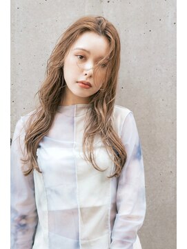 アルテ(ARTE) 【ARTE表参道/青山】顔まわりレイヤーセミロング×透明感カラー