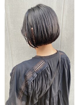 グランアージュ 船橋南口店(grandage) 小顔/ミニボブ/ベナボブ/暗めカラー/ネイビーカラー/髪質改善