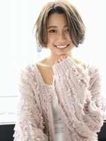 ヘアアンドメイク シークネクスト(HAIR&MAKE SeeK NEXT)&nbsp;【SeeK NEXT島貫】うざバング×丸みショート