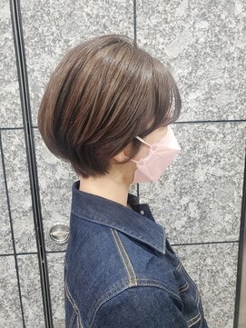 ヘアリゾート粋 ドゥオ 新宿南口店(dua) 《ヘアリゾート粋dua》黒田麻実子/大人可愛いナチュラルショート