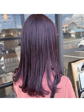 ミル(1001 mille) ダブルカラーで作るバイオレッドミディ【1001mille】