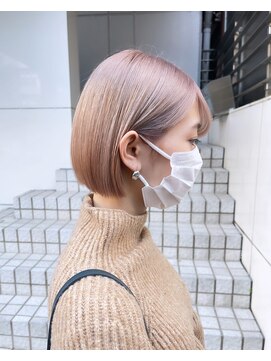 フラム 渋谷(flamme) 春にも合う◇ミルクティーベージュ◇