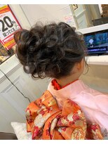 ヘアーフィールド(Hair Field) 七五三アップ