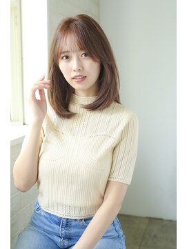 ガーランド (Garland) 水素カラーマロンベージュフレンチカジュアル表参道